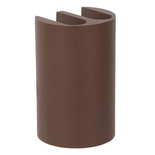 Lucide YORK - Wall spotlight / Wall light Indoor/Outdoor - LED - 4x1,2W 2700K - IP54 - Rust Brown | Essential - turned off